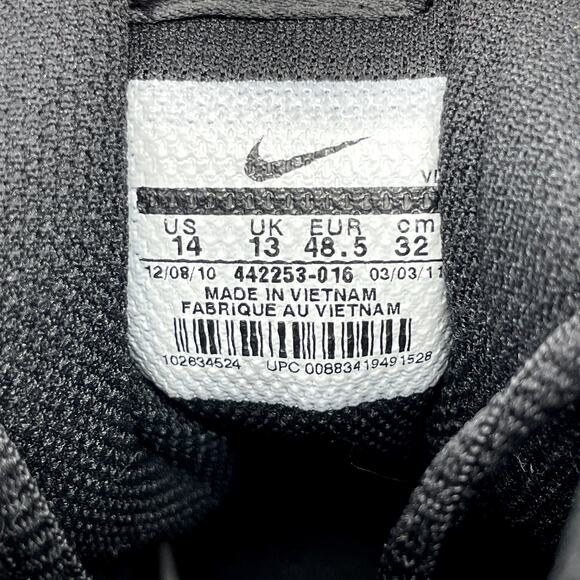 Nike Speed Strike Baseball Cleats Mens Size 14 Red Black - Picture 8 of 9